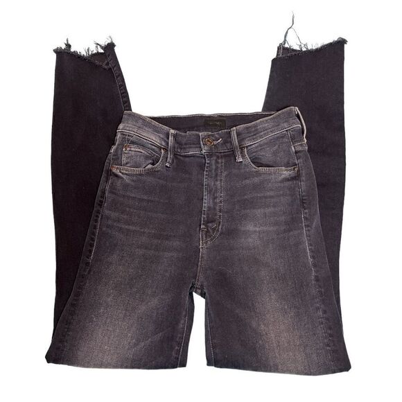 MOTHER Stunner Zip Two Step Ankle Fray Jeans in Last Call size 24 - Picture 6 of 13